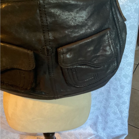 Lucky Brand Black Shoulder Bag Structured Design - Picture 4 of 11